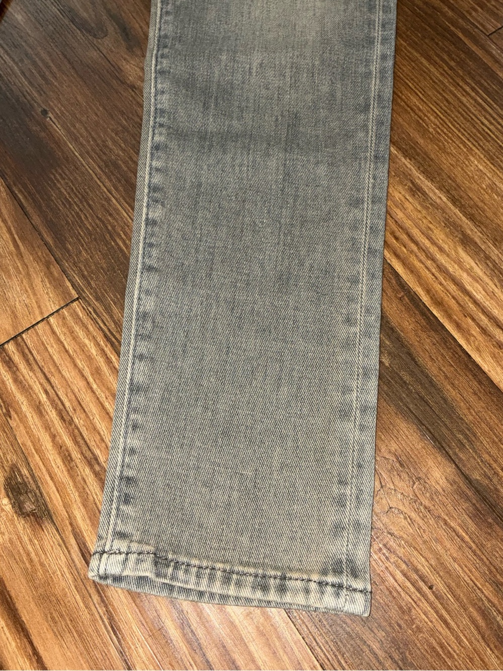 RRL Gray High Skinny Strech Fit - Picture 7 of 16